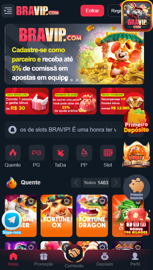 Bônus bravip.com